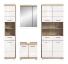 Badezimmer-Set >Lambada< in Eiche Dekor /...