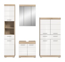 Badezimmer-Set >Lambada< in Eiche Dekor /...