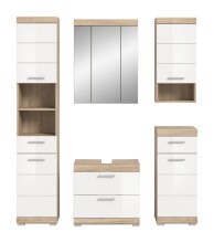 Badezimmer-Set >Lambada< in Eiche Dekor /...