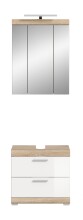 Badezimmer-Set >Lambada< in Eiche Dekor /...