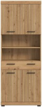 Hochschrank >Scout< in Artisan Eiche Nachbildung -...