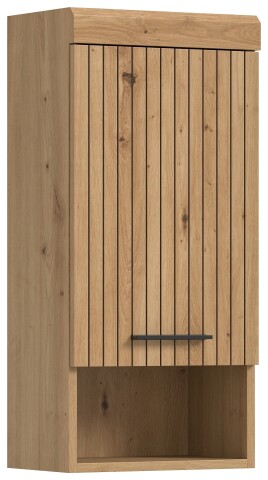 Hängeschrank >Scout< in Artisan Eiche Nachbildung - 37x79x24cm (BxHxT)