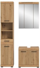 Badezimmer-Set >Scout< in Artisan Eiche Nachbildung...
