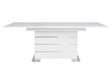 Esstisch >Manta< in Weiß - 160x75x90cm (BxHxT)