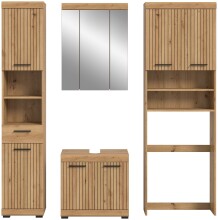Badezimmer-Set >Scout< in Artisan Eiche Nachbildung...
