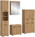 Badezimmer-Set >Scout< in Artisan Eiche Nachbildung - 201x191x34cm (BxHxT)