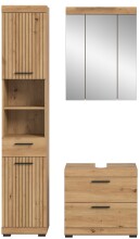 Badezimmer-Set >Scout< in Artisan Eiche Nachbildung...
