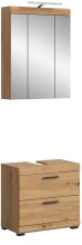 Badezimmer-Set >Scout< in Artisan Eiche Nachbildung...