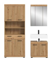 Badezimmer-Set >Scout< in Artisan Eiche Nachbildung...