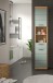 Hochschrank >Scout< in Artisan Eiche Nachbildung/Salbei - 37x191x31cm (BxHxT)
