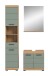 Badezimmer-Set >Scout< in Artisan Eiche Nachbildung/Salbei - 112x191x34 (BxHxT)