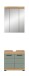 Badezimmer-Set >Scout< in Artisan Eiche Nachbildung/Salbei - 60x191x34cm (BxHxT)