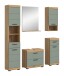 Badezimmer-Set >Scout< in Artisan Eiche Nachbildung/Salbei - 164x191x37 (BxHxT)