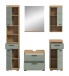 Badezimmer-Set >Scout< in Artisan Eiche Nachbildung/Salbei - 164x191x37 (BxHxT)