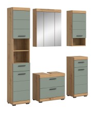 Badezimmer-Set >Scout< in Artisan Eiche...