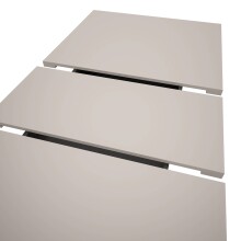 Kulissen-Esstisch >Motion< ausziehbar, Artisan Eiche Dekor/Kaschmir - 150-190x76x90cm (BxHxT)