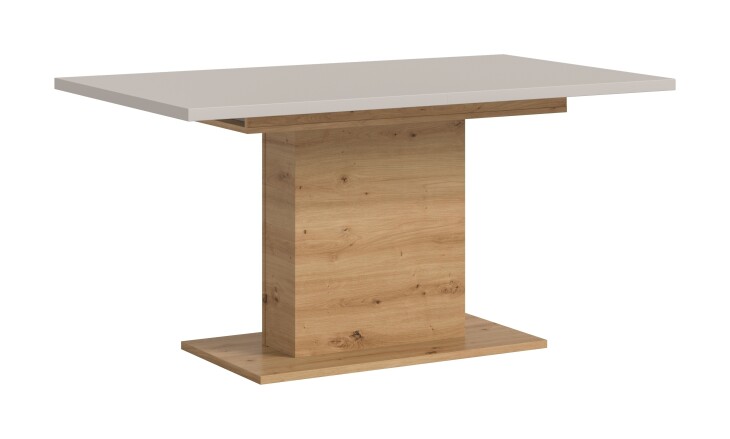 Kulissen-Esstisch >Motion< ausziehbar, Artisan Eiche Dekor/Kaschmir - 150-190x76x90cm (BxHxT)
