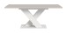 Kulissen-Esstisch >Motion< ausziehbar, Weiß/Kaschmir - 150-190x76x90cm (BxHxT)