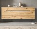 Garderobenschrank >Canu< in Basalt grau/Artisan Eiche Dekor - 176x60x37 (BxHxT)