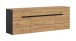 Garderobenschrank >Canu< in Basalt grau/Artisan Eiche Dekor - 176x60x37 (BxHxT)