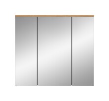Badezimmerspiegelschrank >Canu< Basalt, Spiegel,...