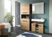 Badezimmer-Set >Canu< in Basalt grau/Artisan Eiche Dekor - 154x193x34cm (BxHxT)