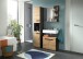 Badezimmer-Set >Canu< in Basalt grau/Artisan Eiche Dekor - 63x193x34cm (BxHxT)