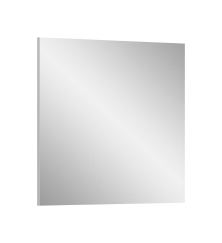 Spiegel >Canu< in Weiß/Spiegelglas - 80x73x2cm (BxHxT)