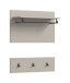Garderobenpaneel >Canu< in Kaschmir - 80x73x27cm (BxHxT)