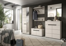 Schuhbank >Canu< in Kaschmir - 80x45x37cm (BxHxT)