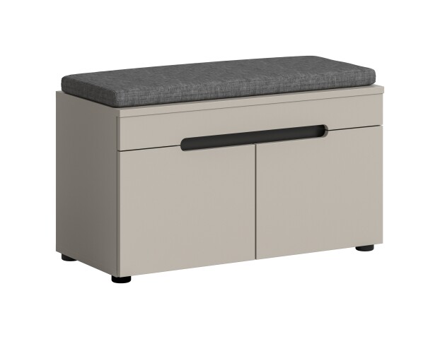 Schuhbank >Canu< in Kaschmir - 80x45x37cm (BxHxT)