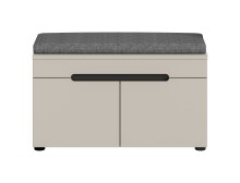 Schuhbank >Canu< in Kaschmir - 80x45x37cm (BxHxT)