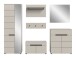 Garderoben-Set >Canu< in Kaschmir - 255x190x37cm (BxHxT)