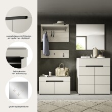 Garderoben-Set >Canu< in Kaschmir - 175x190x37cm (BxHxT)