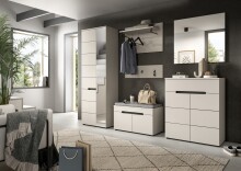 Garderoben-Set >Canu< in Kaschmir - 255x190x37cm (BxHxT)