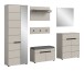 Garderoben-Set >Canu< in Kaschmir - 255x190x37cm (BxHxT)