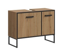 Waschbeckenunterschrank >Bagno< in Artisan Eiche...