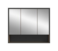 Badezimmerspiegelschrank >Bagno< in Eiche Dekor /...