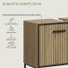 Badezimmer-Set >Bagno< in Artisan Eiche Nachbildung - 154x192x36cm (BxHxT)