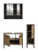 Badezimmer-Set >Bagno< in Artisan Eiche Nachbildung - 125x192x36cm (BxHxT)