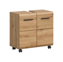 Waschbeckenunterschrank >Ice< in Artisan Eiche...