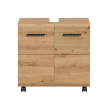 Waschbeckenunterschrank >Ice< in Artisan Eiche...