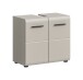 Waschbeckenunterschrank >Ice< in Kaschmir - 60x54x30cm (BxHxT)