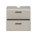 Waschbeckenunterschrank >Ice< in Kaschmir - 60x55x30cm (BxHxT)