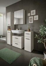 Hochschrank >Ice< in Kaschmir - 30x185x30cm (BxHxT)