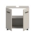 Waschbeckenunterschrank >Ice< in Kaschmir - 60x58x30cm (BxHxT)