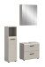 Badezimmer-Set >Ice< in Kaschmir - 105x185x30cm (BxHxT)