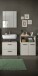 Badezimmer-Set >Ice< in Kaschmir - 135x185x30cm (BxHxT)