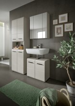 Badezimmer-Set >Ice< in Kaschmir - 135x185x30cm (BxHxT)
