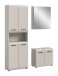 Badezimmer-Set >Ice< in Kaschmir - 135x185x30cm (BxHxT)